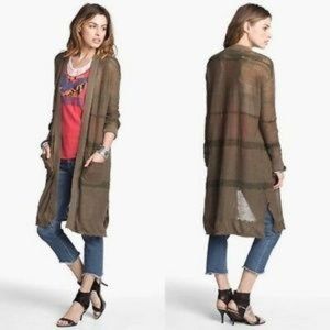 Free People High Tide Cardigan Sweater Size M